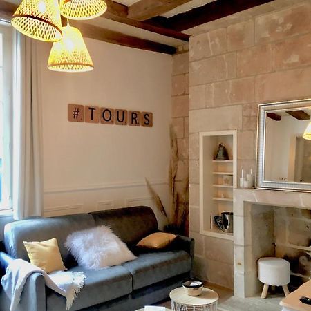 Vieux Tours, Charmant T2 40m2, 4 pers, lumineux Extérieur photo