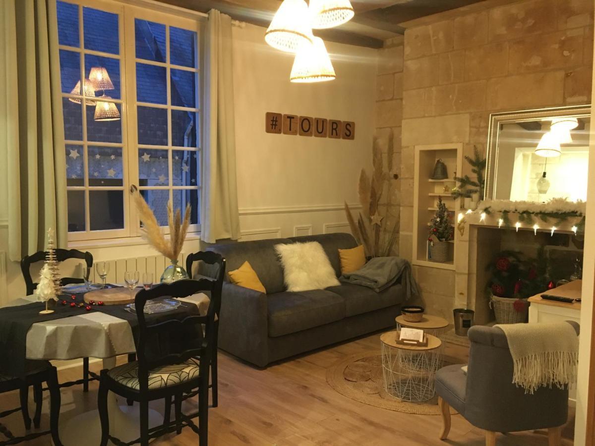 Vieux Tours, Charmant T2 40m2, 4 pers, lumineux Extérieur photo