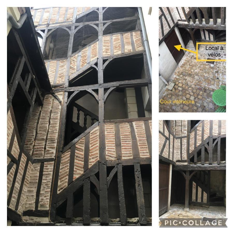 Vieux Tours, Charmant T2 40m2, 4 pers, lumineux Extérieur photo